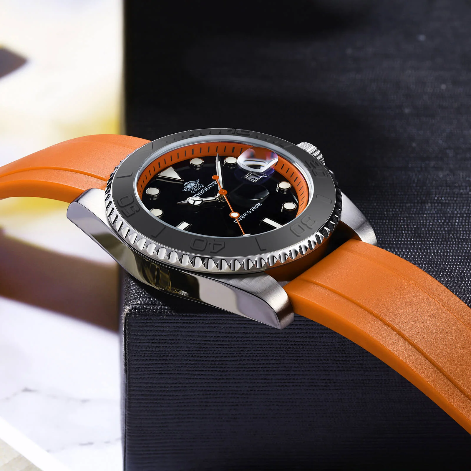 ★Saldi Anniversario★ADDIESDIVE Orologio Sportivo al Quarzo da 41 mm Impermeabile 200 m (AD2040) - Image 12