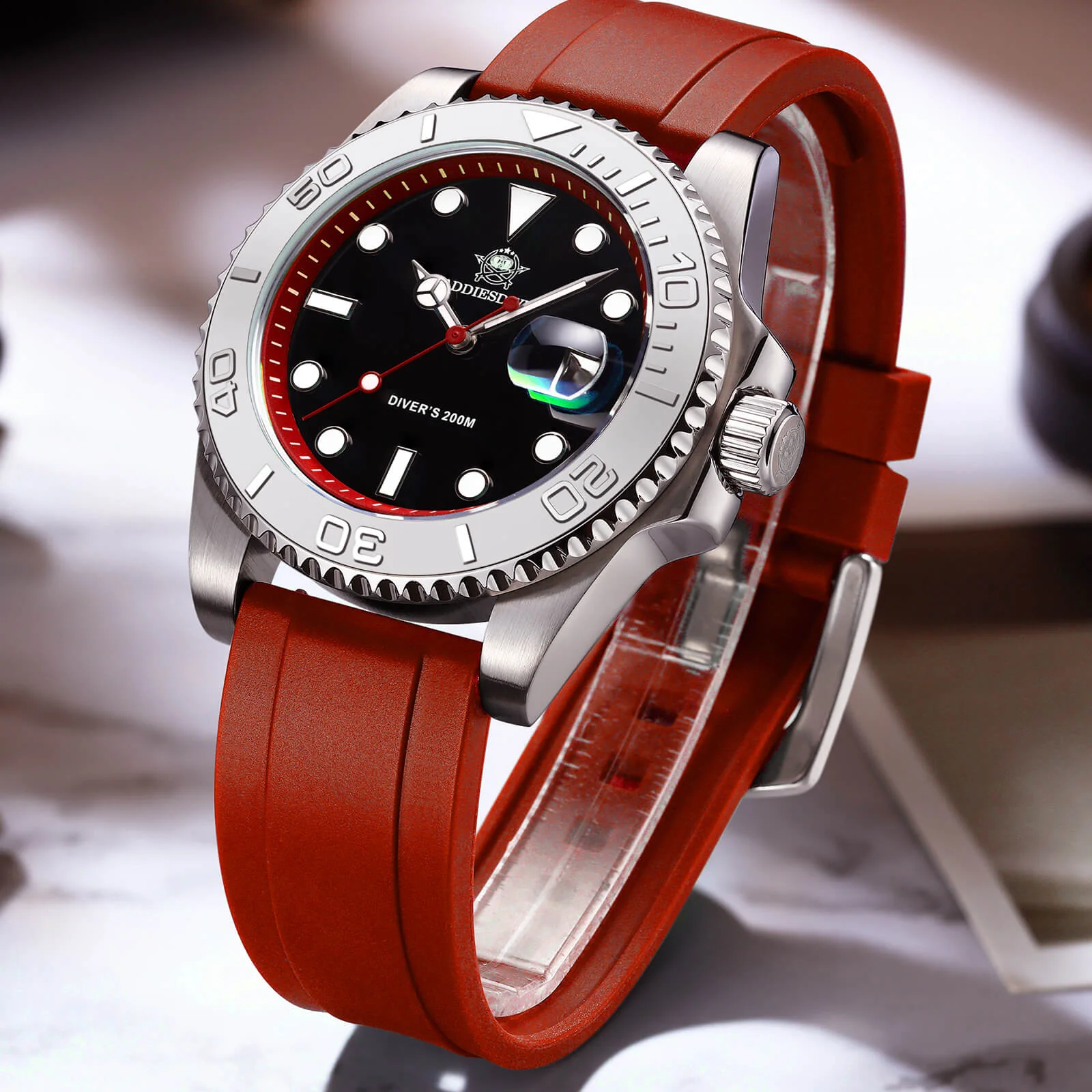 ★Saldi Anniversario★ADDIESDIVE Orologio Sportivo al Quarzo da 41 mm Impermeabile 200 m (AD2040) - Image 35