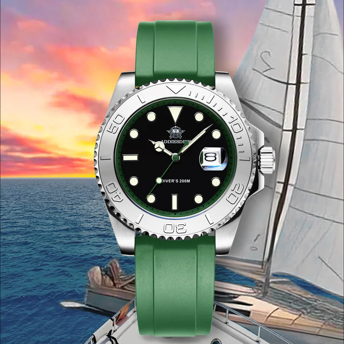 ★Saldi Anniversario★ADDIESDIVE Orologio Sportivo al Quarzo da 41 mm Impermeabile 200 m (AD2040) - Image 58