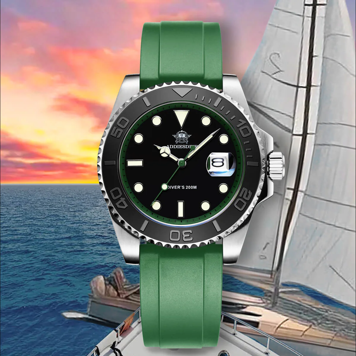 ★Saldi Anniversario★ADDIESDIVE Orologio Sportivo al Quarzo da 41 mm Impermeabile 200 m (AD2040) - Image 59