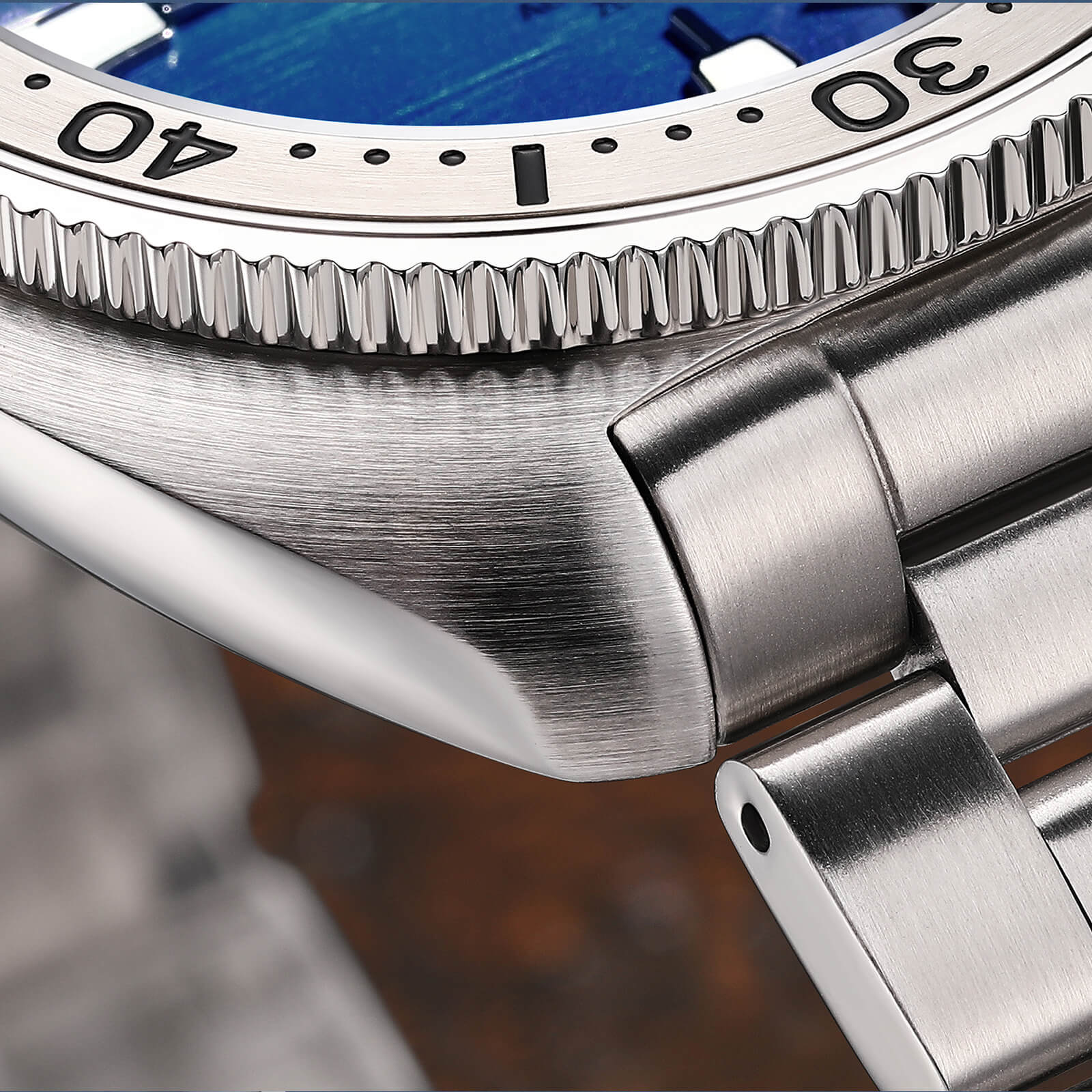 ADDIESDIVE Orologio subacqueo con quadrante 3D con tartaruga di mare profondo （AD2045） - Image 4