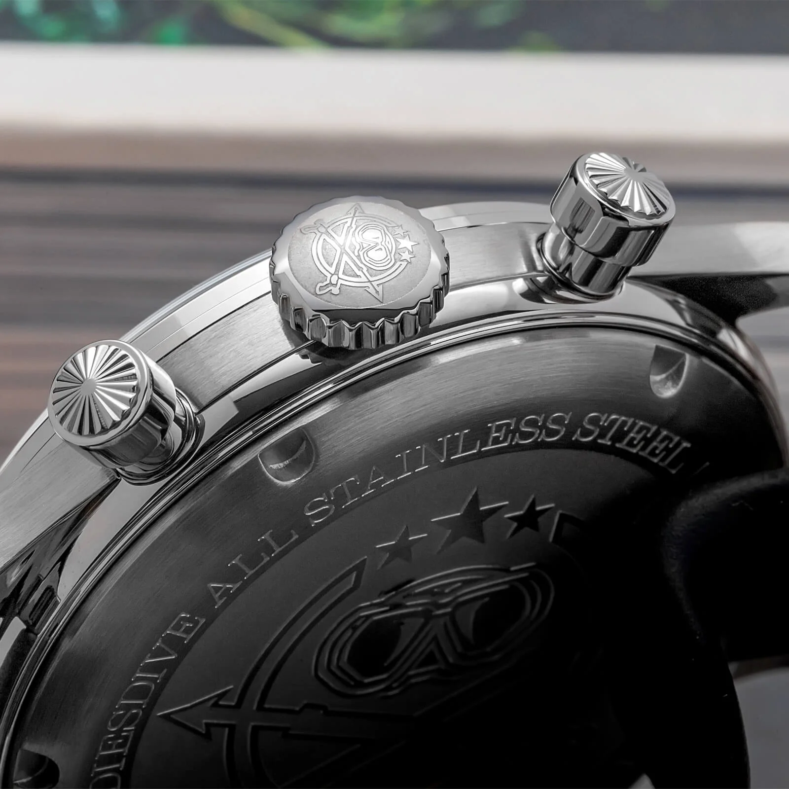 ★Speciali settimanali★ADDIESDIVE Panda BB Cronografo Retro Orologio da uomo 38mm Orologio al Quarzo, AD2037 - Image 12