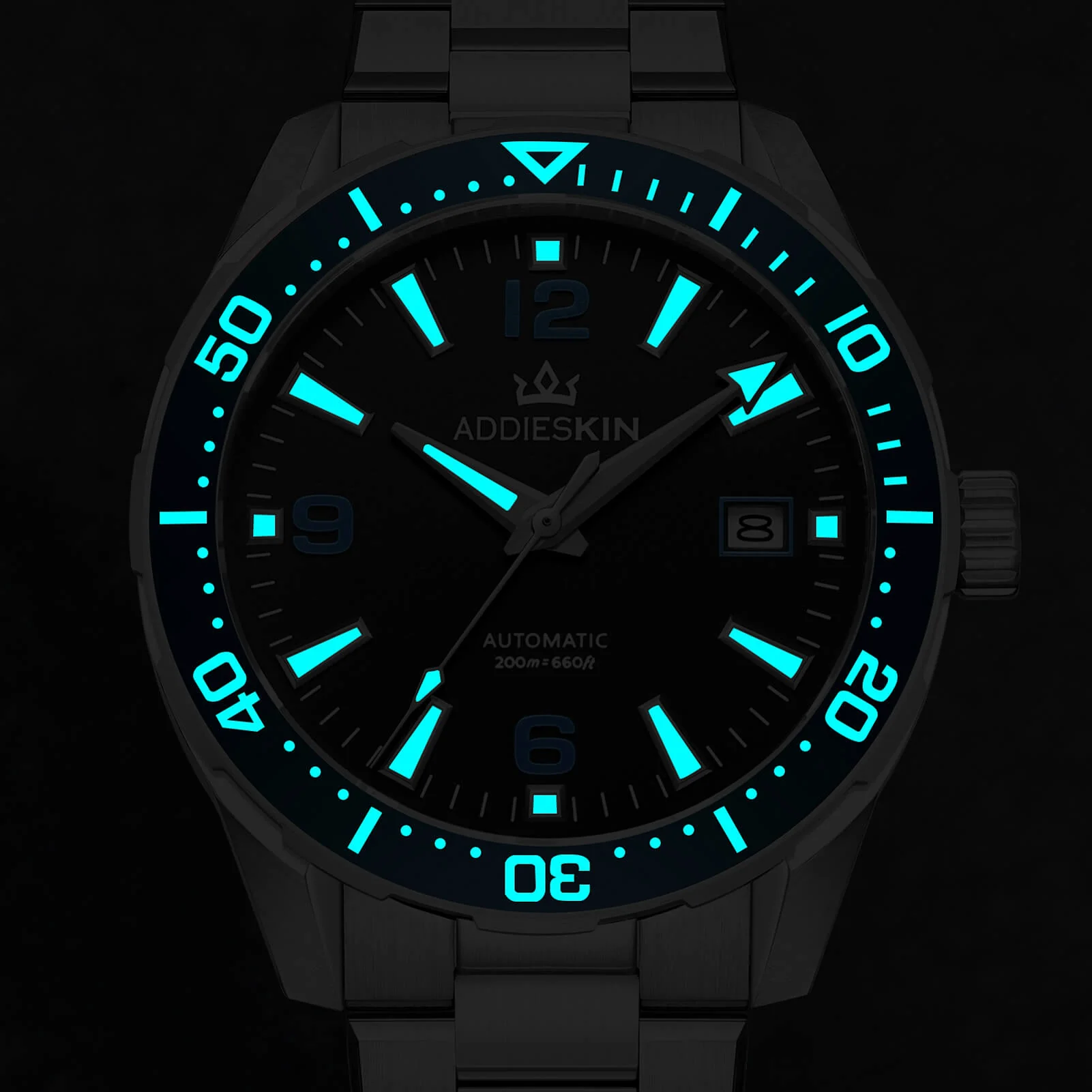 AddiesKIN Orologio da uomo di lusso 40 mm con movimento Miyota 9015 – Modello K009 - Image 20