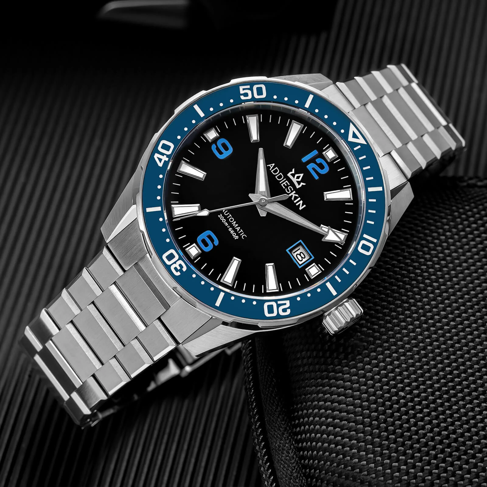 AddiesKIN Orologio da uomo di lusso 40 mm con movimento Miyota 9015 – Modello K009 - Image 22