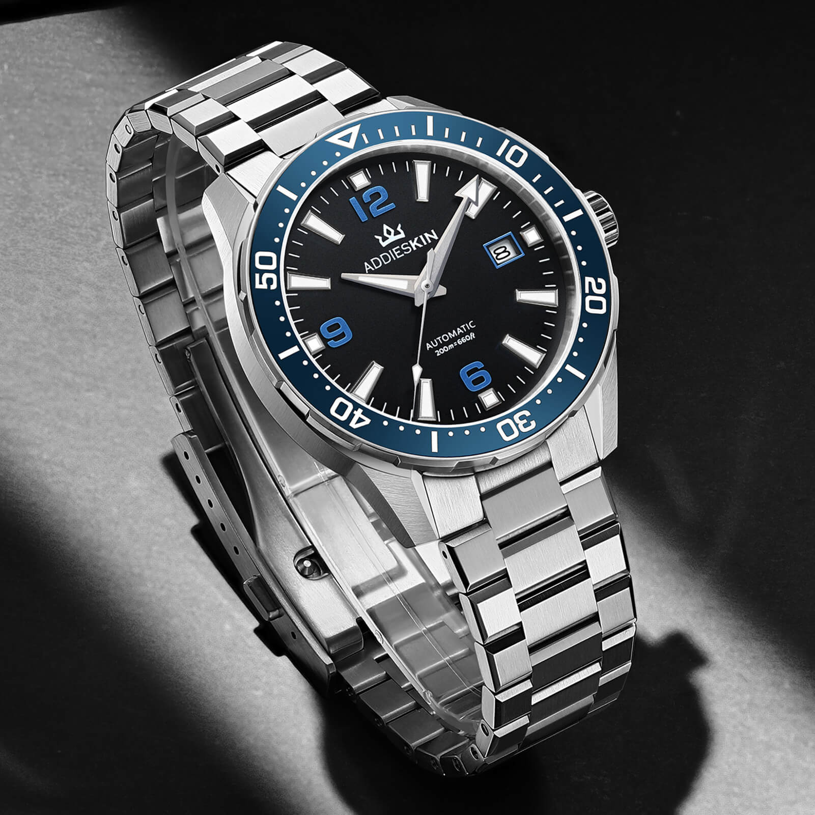 AddiesKIN Orologio da uomo di lusso 40 mm con movimento Miyota 9015 – Modello K009 - Image 23