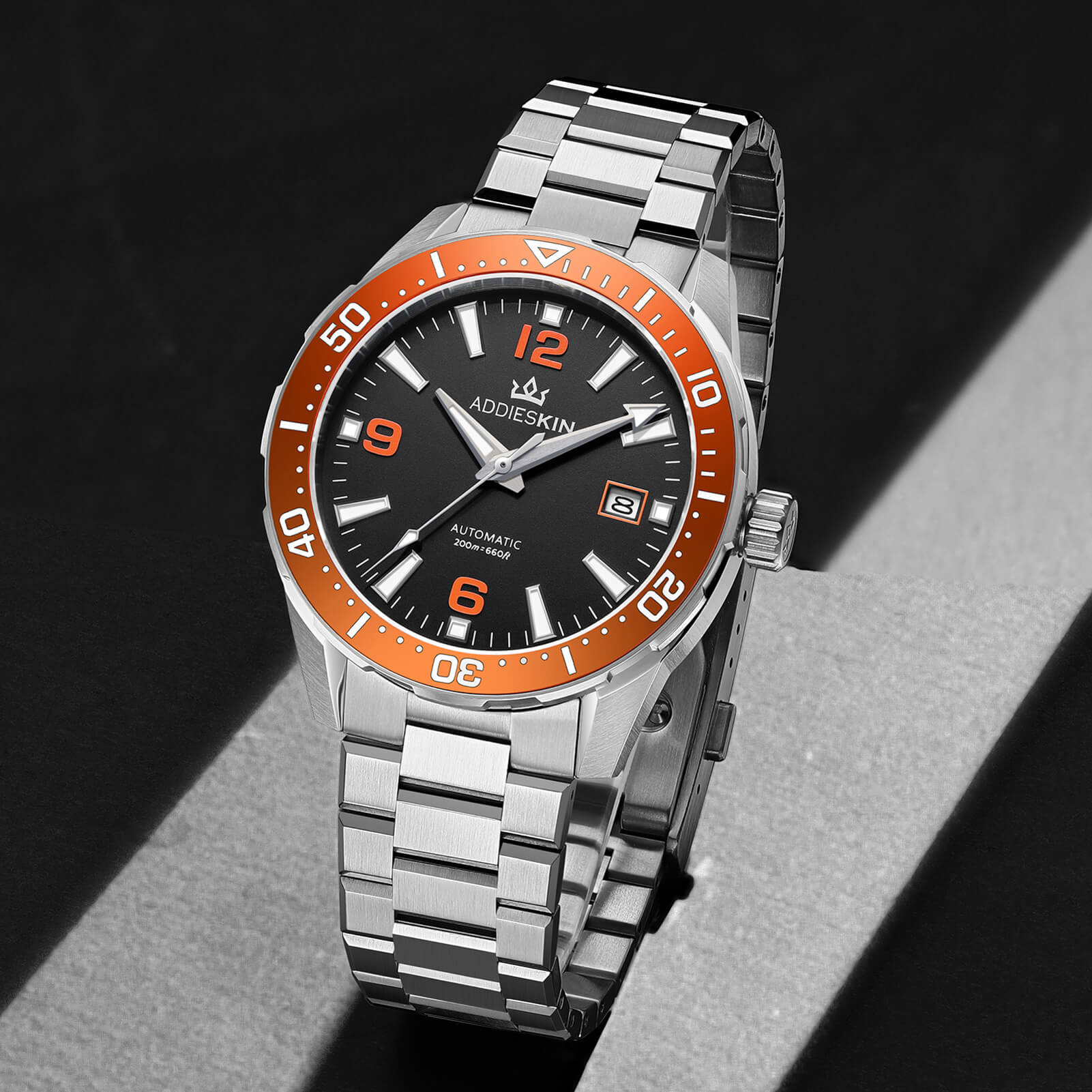 AddiesKIN Orologio da uomo di lusso 40 mm con movimento Miyota 9015 – Modello K009 - Image 9