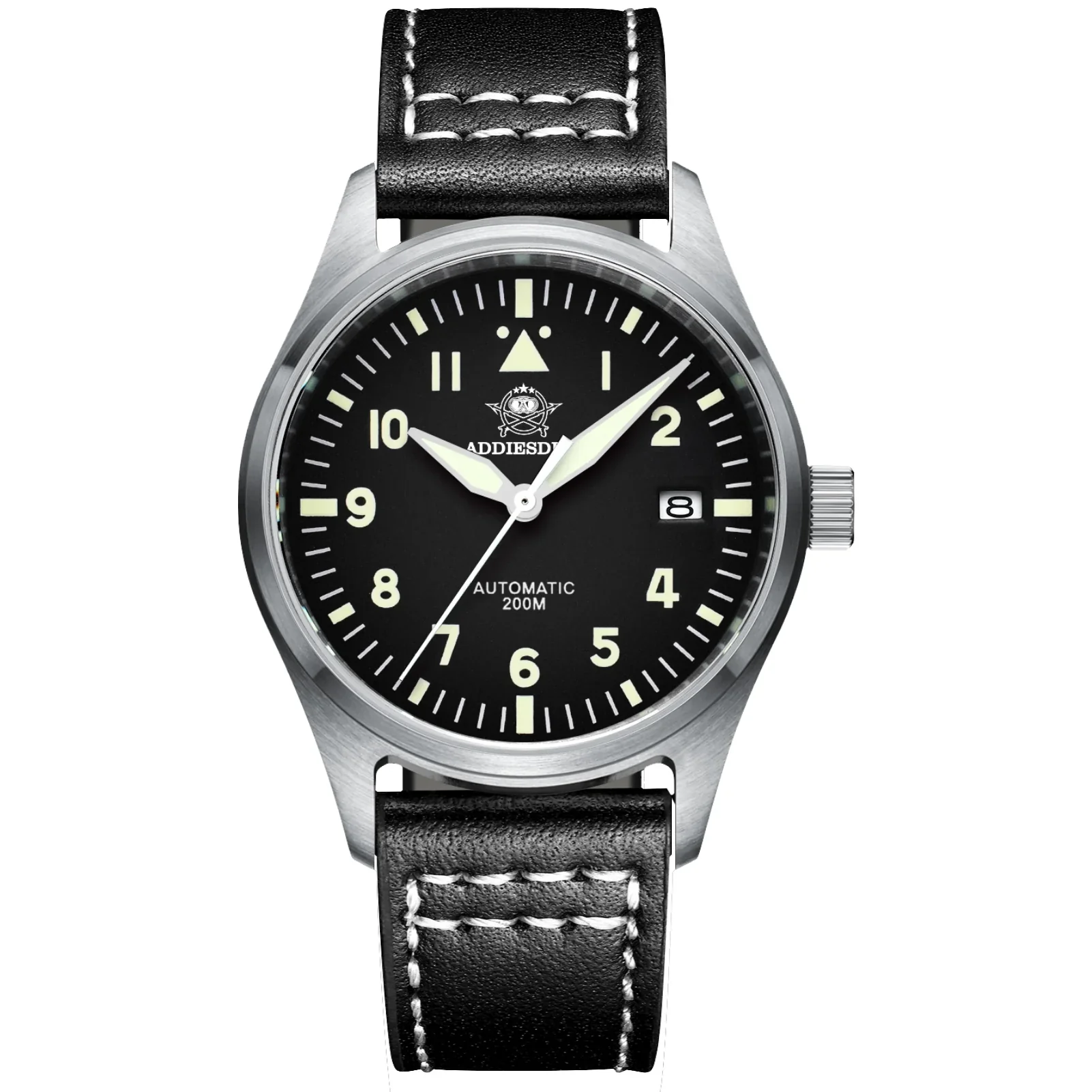 ADDIESDIVE® Pilot watch|movimento automatico NH35A Nastro in acciaio (MY-H2) - Image 7