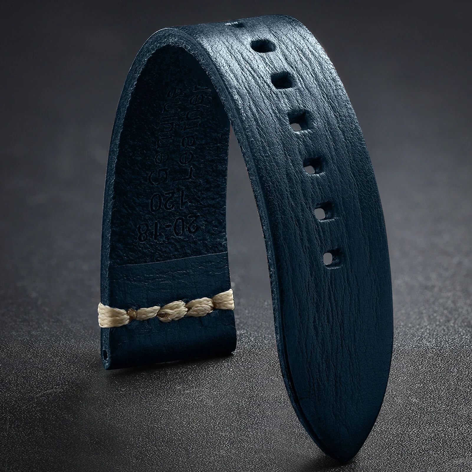 Cinturino in Pelle per Orologio ADDIESDIVE, Scegli Colore e Larghezza 20mm 22mm - Image 3