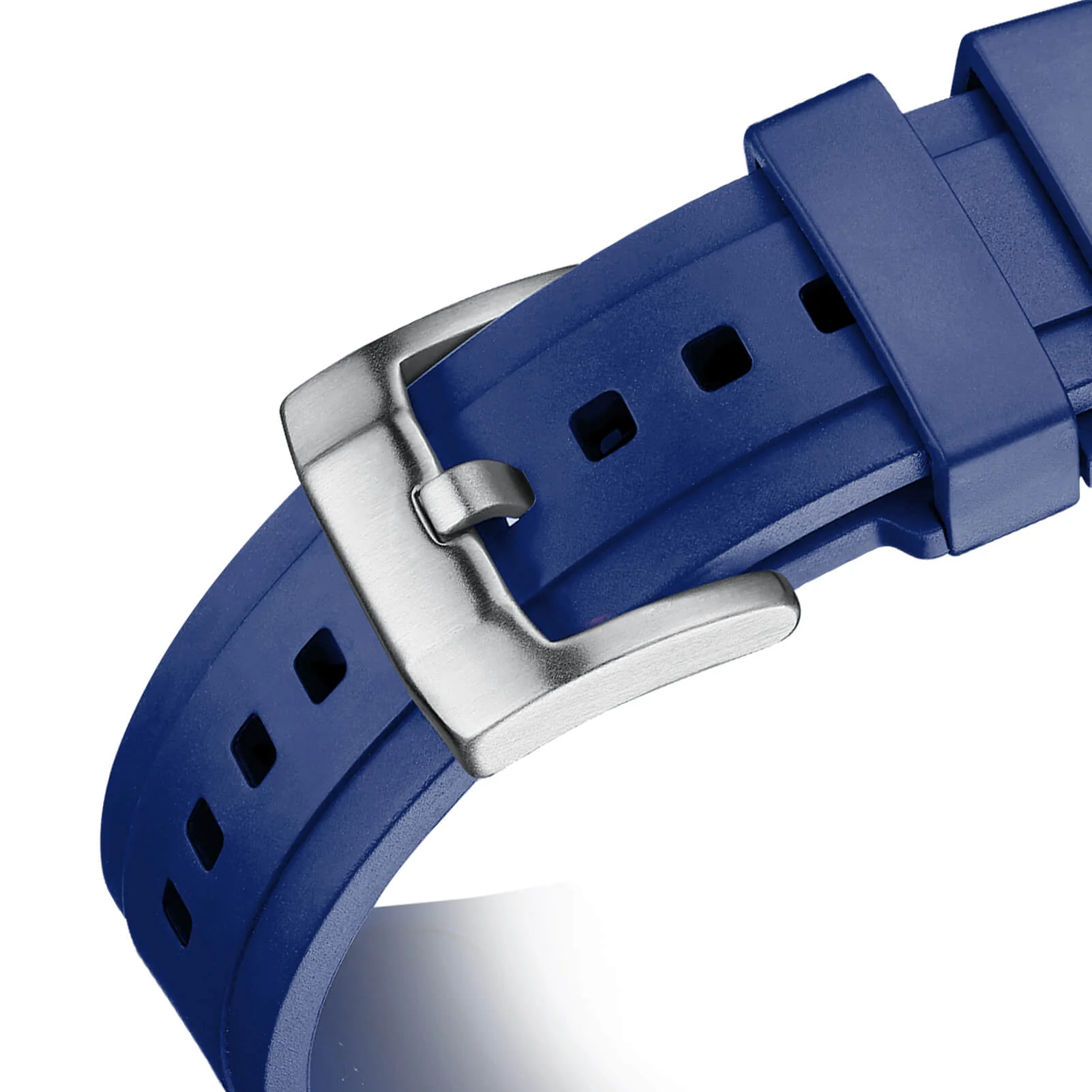 Generic Silicone Watch Strap For Men Dive Watches Quick Release Rubber Band，22mm - Image 6