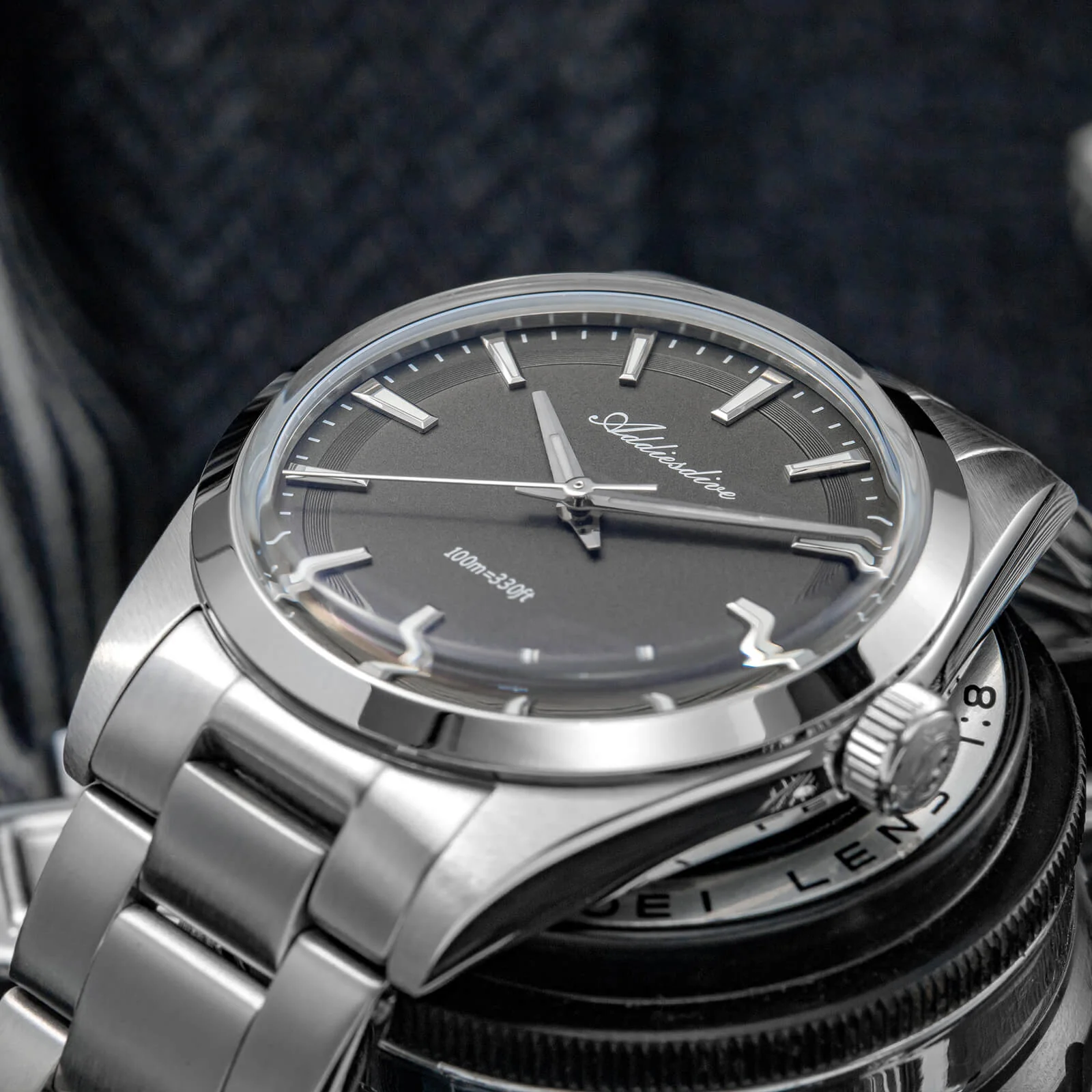 ★Saldi Anniversario★ADDIESDIVE 36mm Orologio al Quarzo di Lusso VH31 AD2066 - Image 25