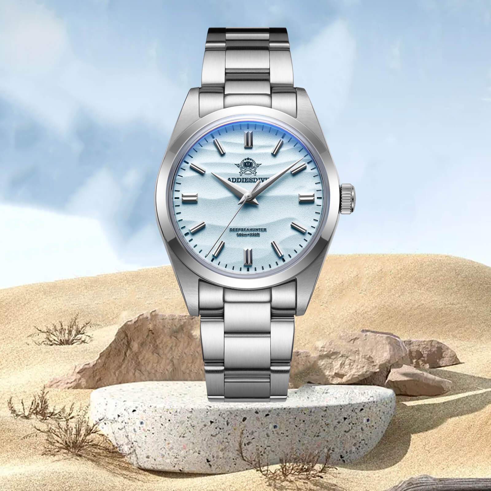 ★Saldi Anniversario★Orologio al quarzo ADDIESDIVE da 36 mm con movimento VH31 AD2030 - Image 25