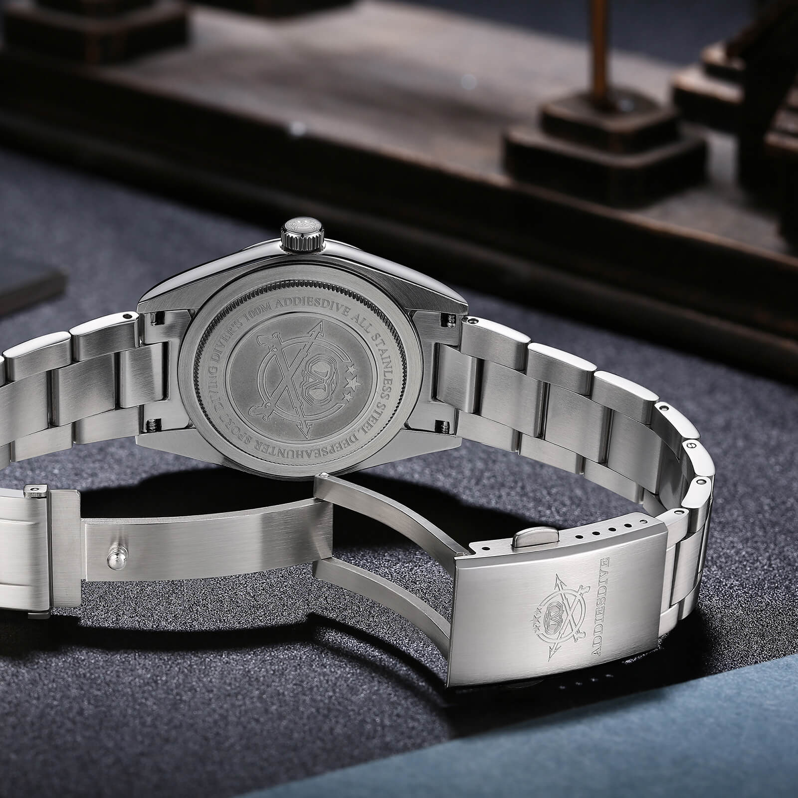 ★Saldi Anniversario★Orologio al quarzo ADDIESDIVE da 36 mm con movimento VH31 AD2030 - Image 27