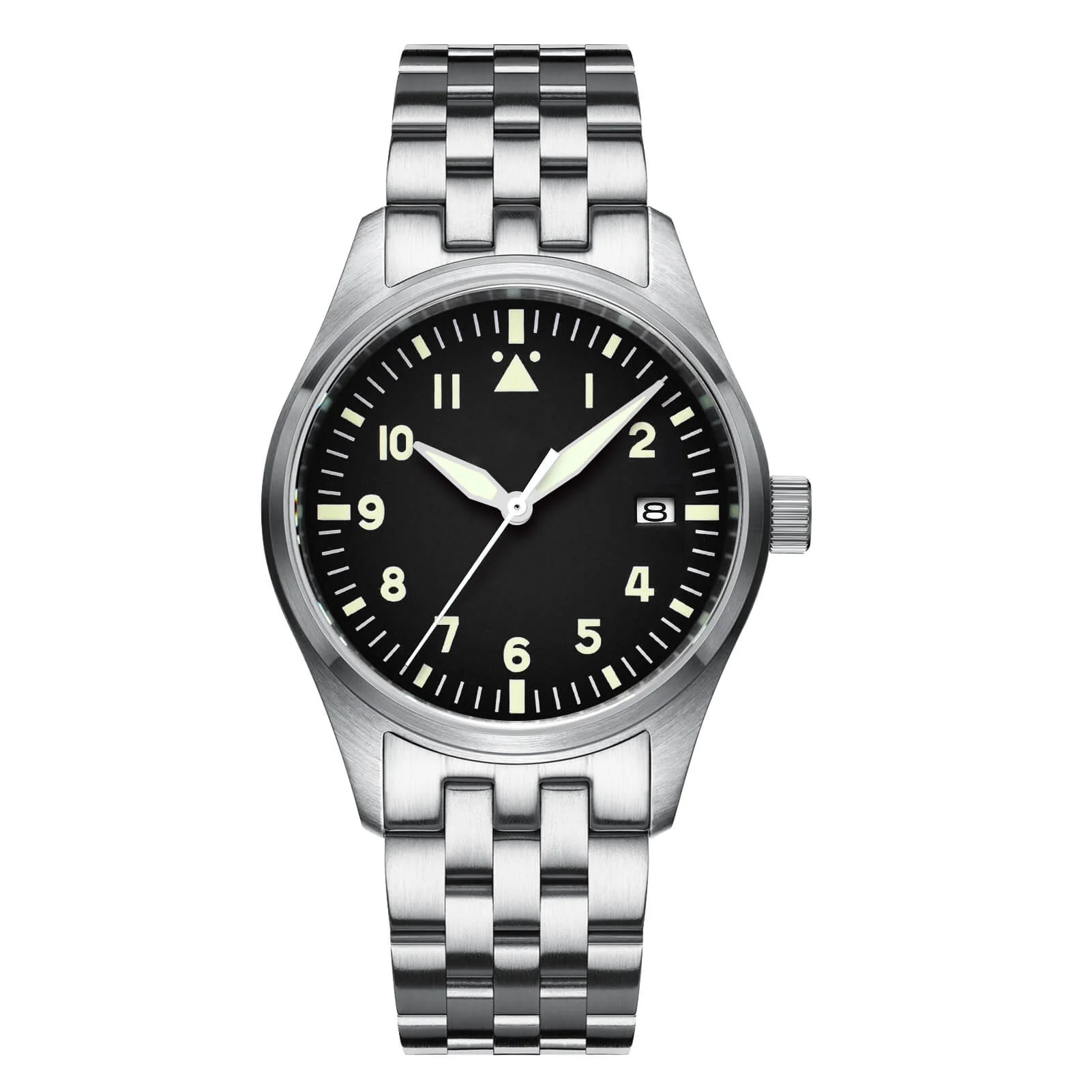 ADDIESDIVE® Pilot watch|movimento automatico NH35A Nastro in acciaio (MY-H2) - Image 6