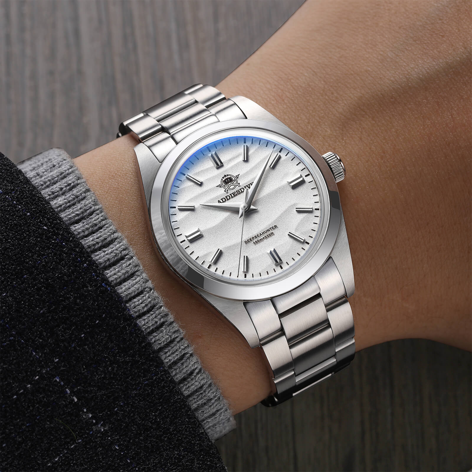 ★Saldi Anniversario★Orologio al quarzo ADDIESDIVE da 36 mm con movimento VH31 AD2030 - Image 18