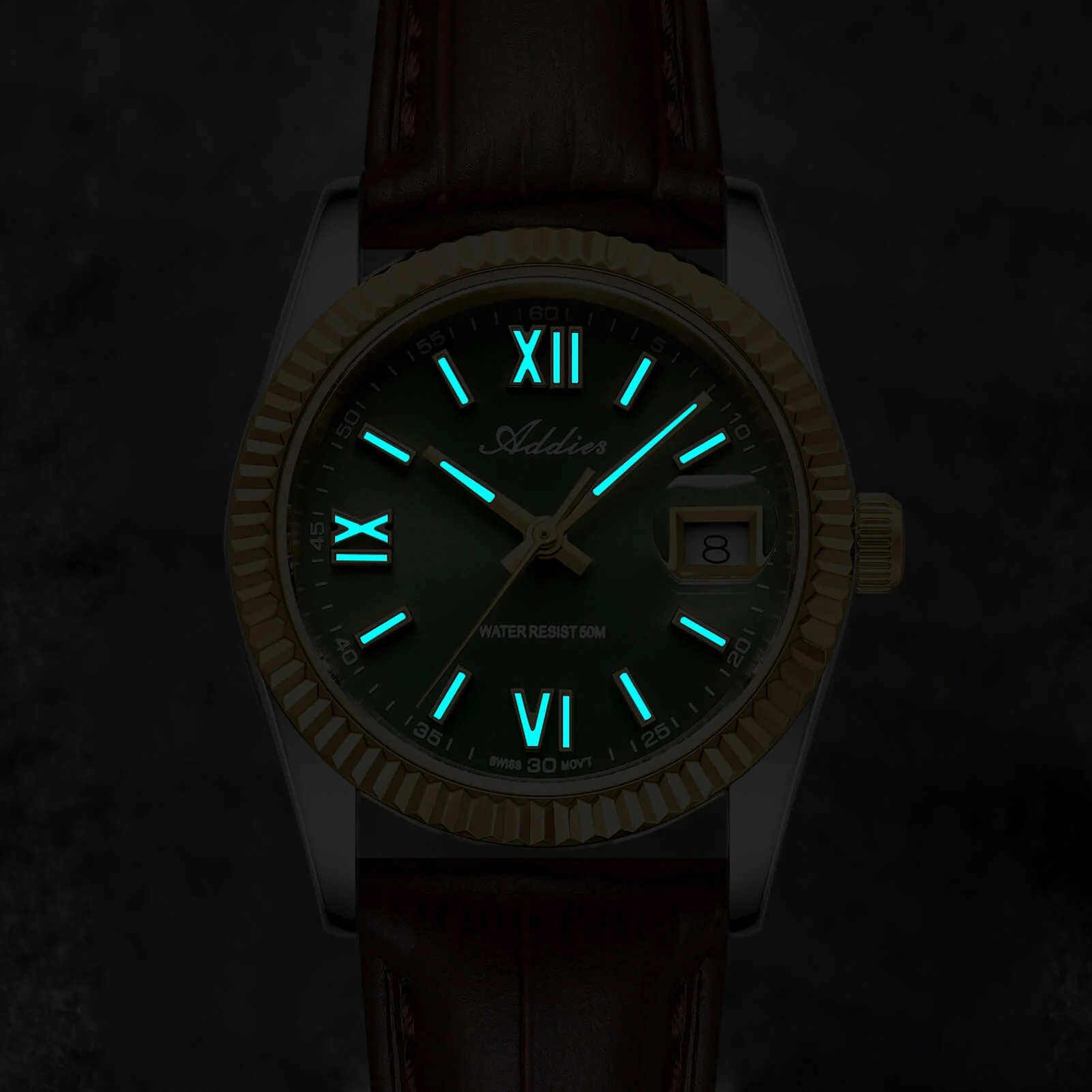 ★Nuovi Arrivi★Orologio da donna di lusso Addies da 28 mm con movimento al quarzo AW25901 - Image 14