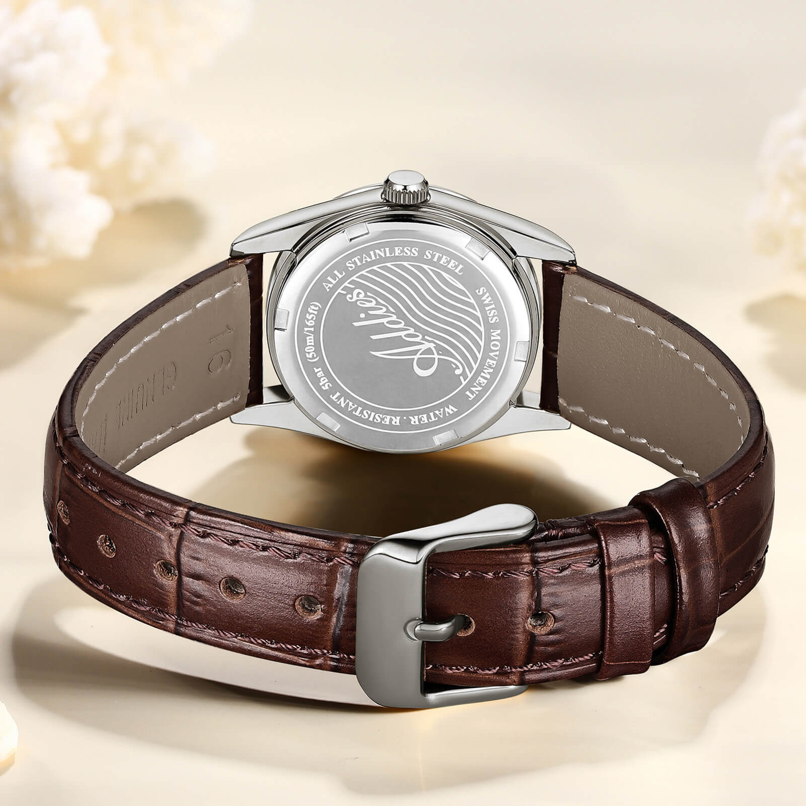 ★Nuovi Arrivi★Orologio da donna di lusso Addies da 28 mm con movimento al quarzo AW25901 - Image 22