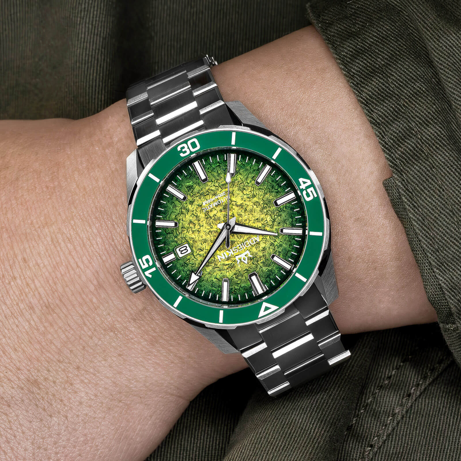 ★Saldi Anniversario★Orologio da uomo AddiesKIN di lusso da 40 mm con movimento Miyota 9015, modello K005 - Image 18