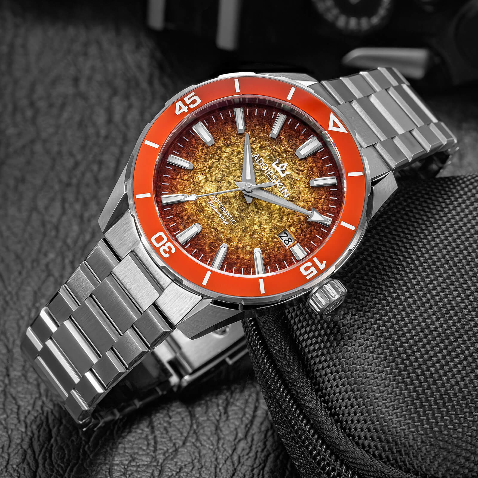 ★Saldi Anniversario★Orologio da uomo AddiesKIN di lusso da 40 mm con movimento Miyota 9015, modello K005 - Image 24
