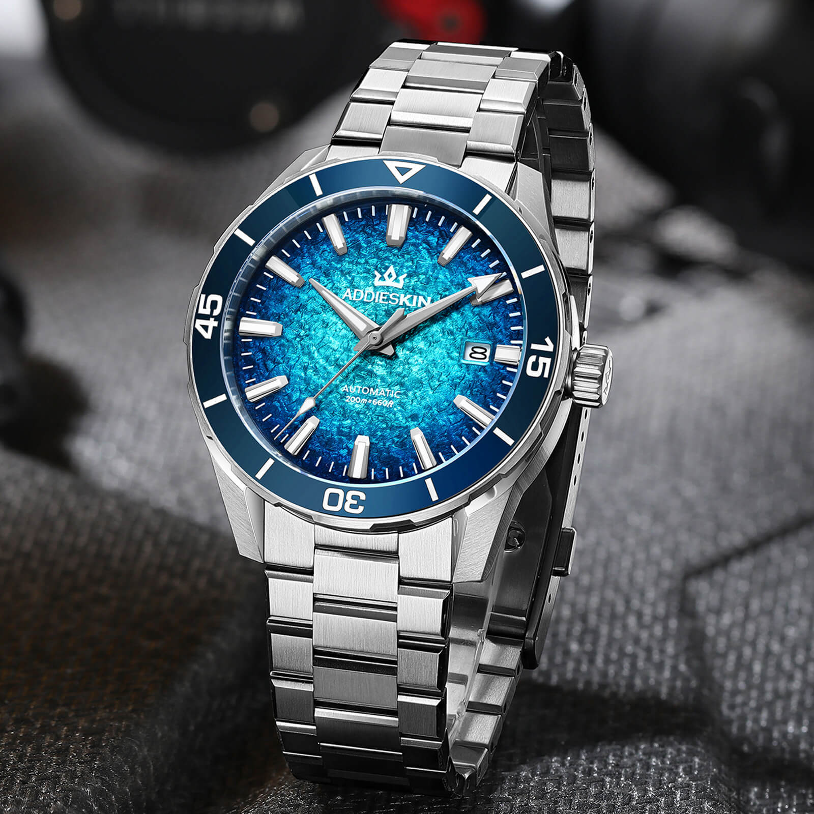 ★Saldi Anniversario★Orologio da uomo AddiesKIN di lusso da 40 mm con movimento Miyota 9015, modello K005 - Image 6