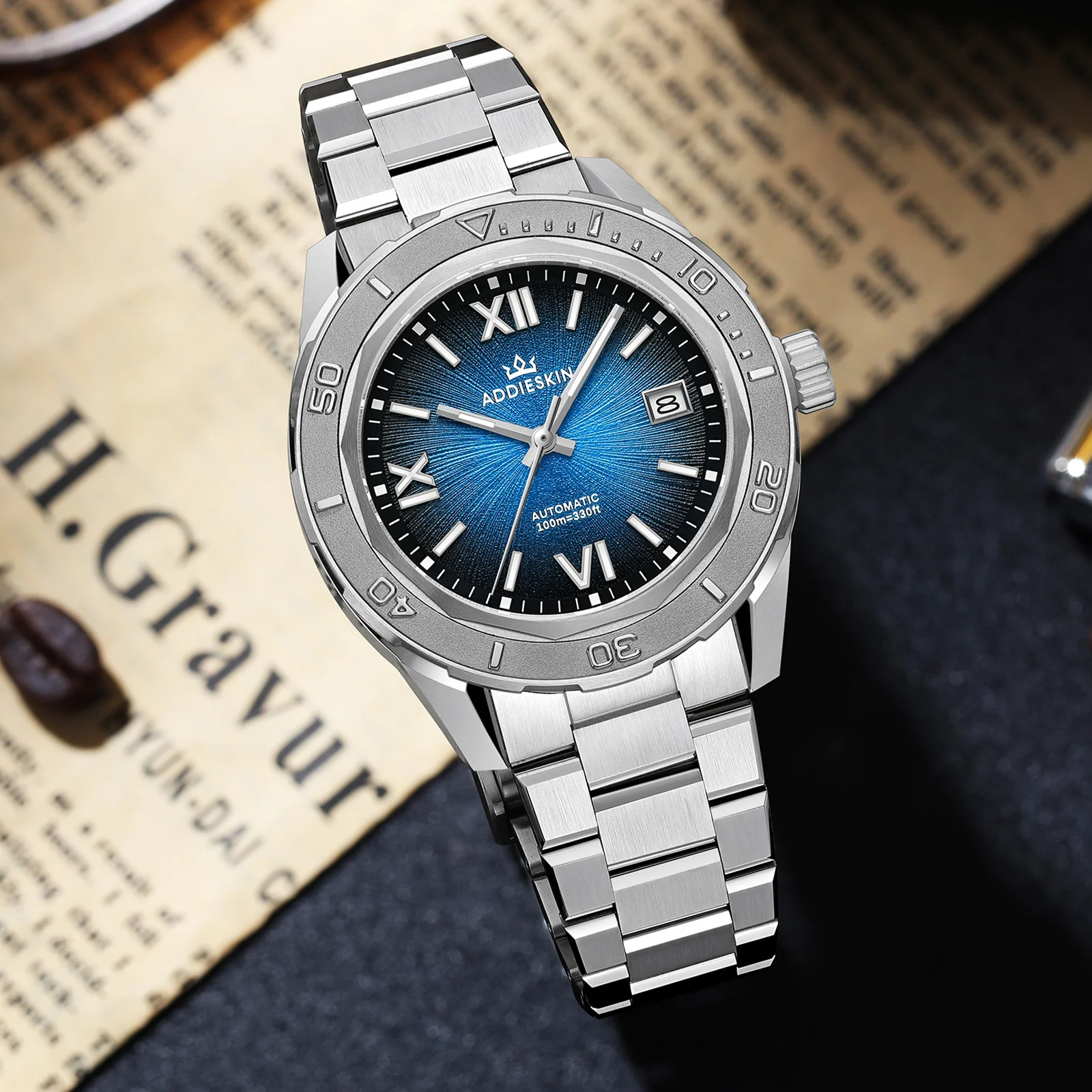 Orologio da uomo AddiesKIN K002 "Urban Mechanica" automatico 9015 - Image 10